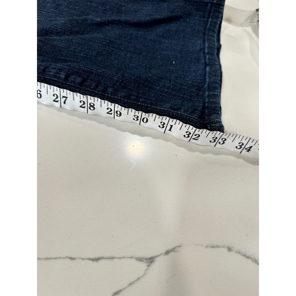 Not Your Daughters Jeans Womens Dark Wash Straight Leg Stretch‎ Denim Jeans sz 8 - Picture 6 of 6